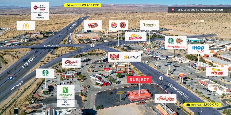 2830 Lenwood Rd, Barstow, CA à louer - Photo du bâtiment - Image 3 de 4
