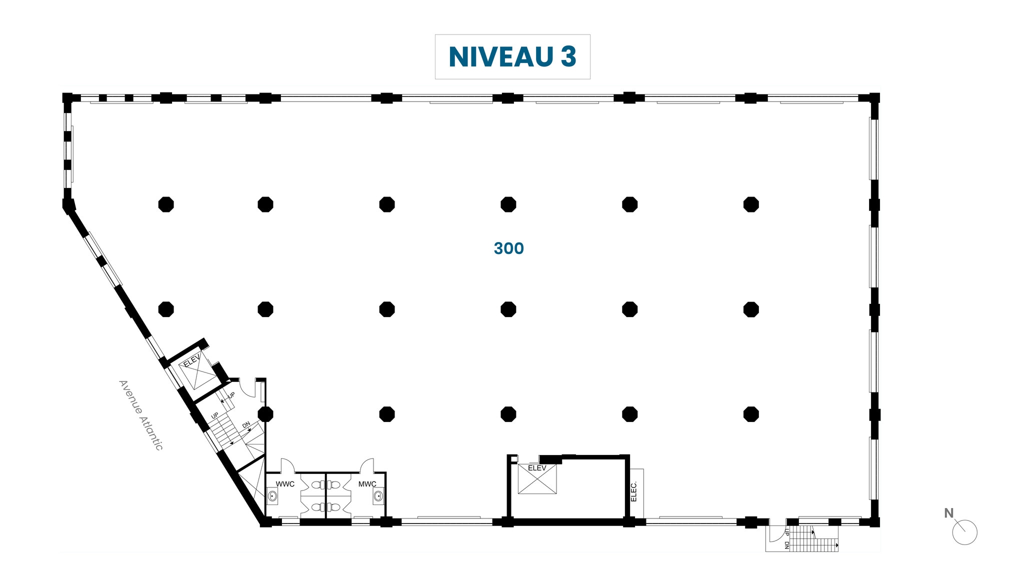 400 Av Atlantic, Montréal, QC à louer Plan d’étage- Image 1 de 1