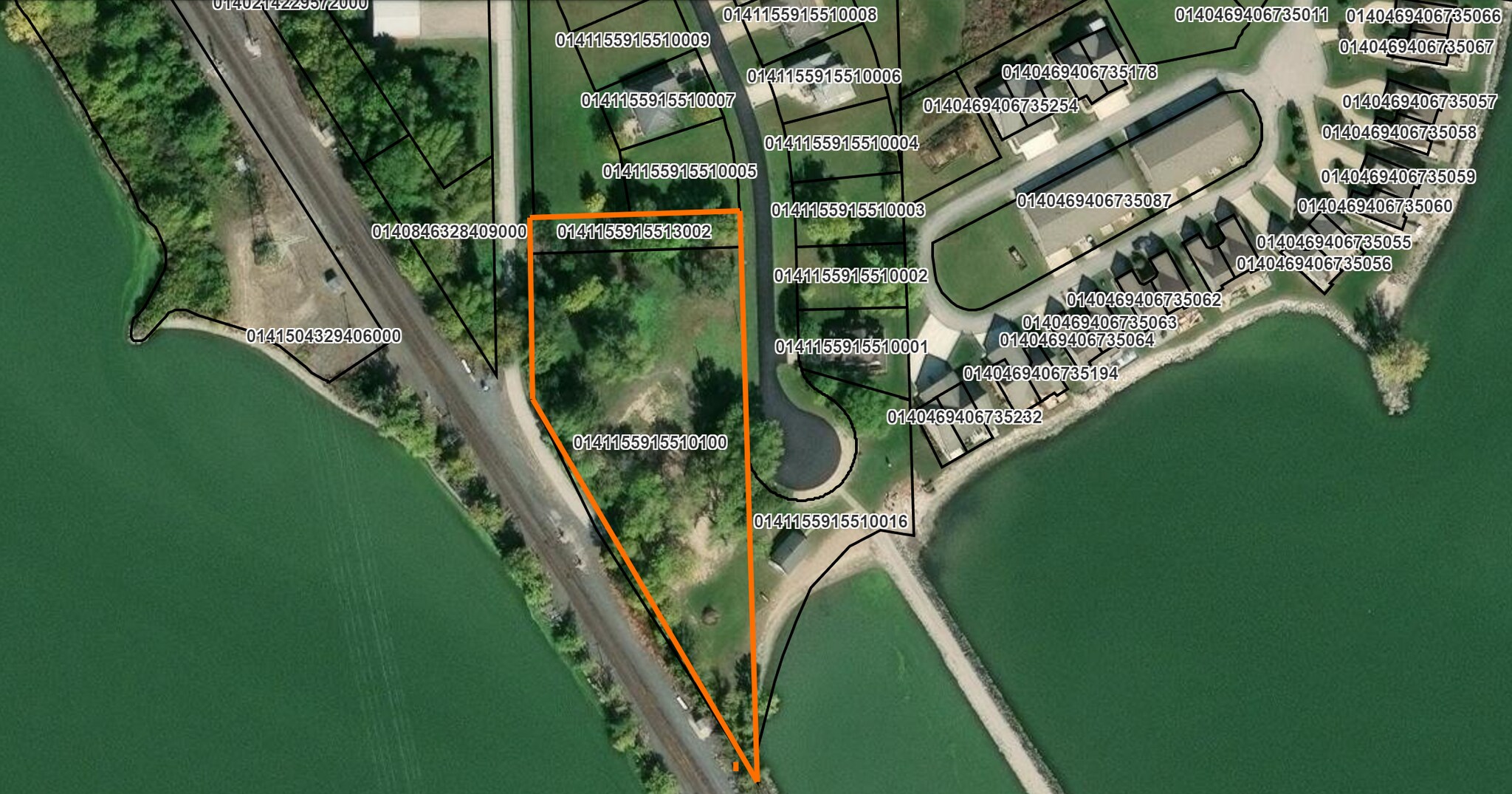 2981 S Danbury Rd, Port Clinton, OH à vendre Aérien- Image 1 de 6
