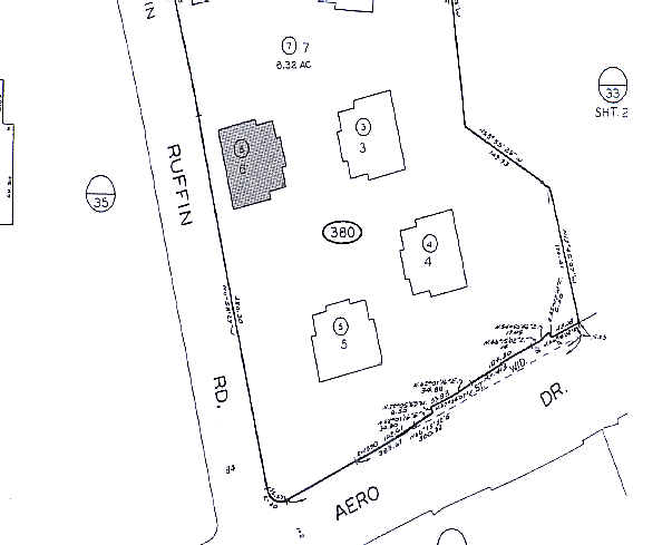 3665 Ruffin Rd, San Diego, CA à louer - Plan cadastral - Image 3 de 6