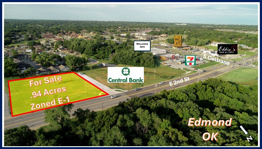 E 2nd St St, Edmond, OK à vendre - Photo du bâtiment - Image 1 de 3