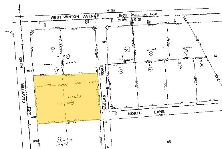 22950 Clawiter Rd, Hayward, CA à louer - Plan cadastral - Image 2 de 3