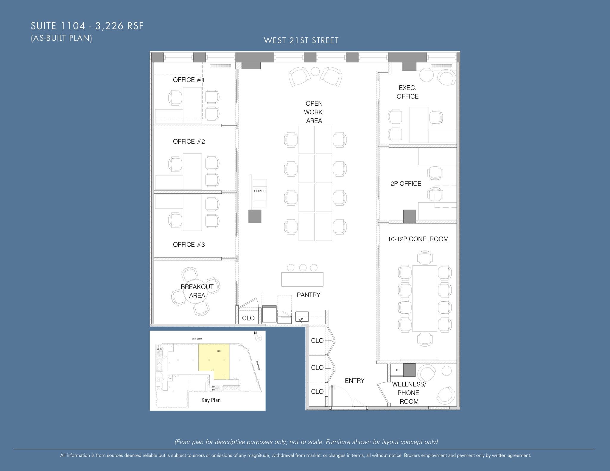 915 Broadway, New York, NY à louer Plan d’étage- Image 1 de 1