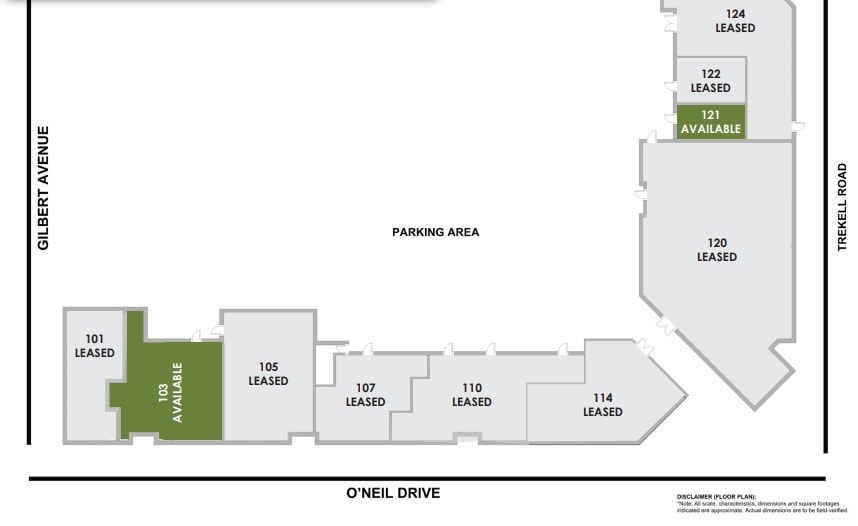 1729 N Trekell Rd, Casa Grande, AZ for lease Site Plan- Image 1 of 1