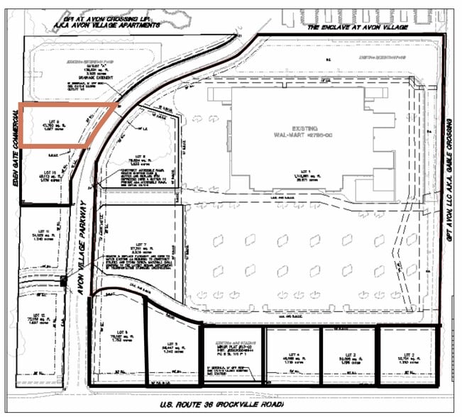 9500 E US Highway 36, Avon, IN à vendre - Plan de site - Image 2 de 2