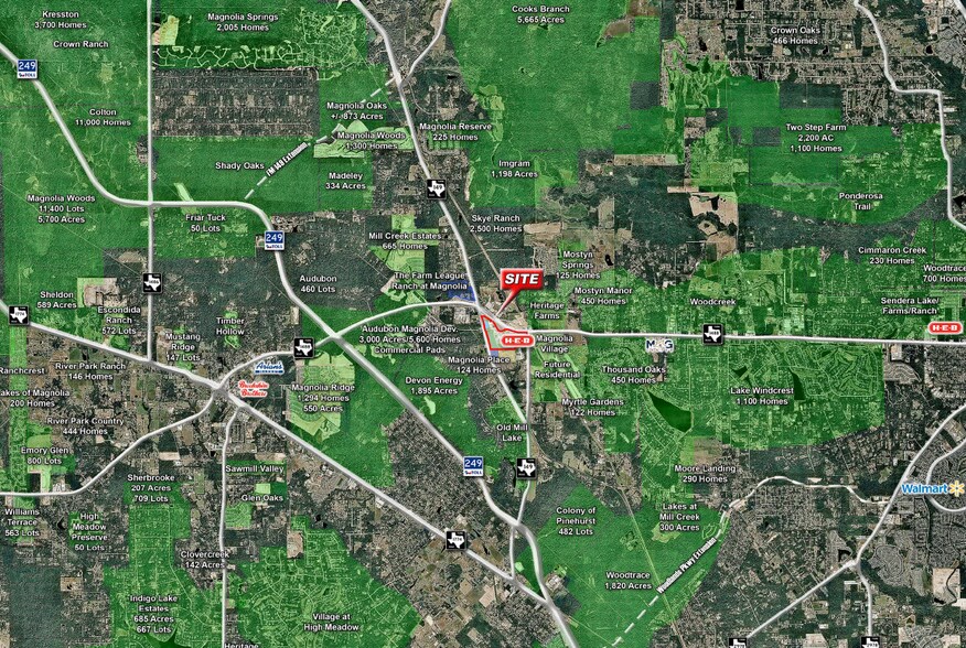 SWC of SPUR 149 at FM 1488 Rd, Magnolia, TX à louer - Photo du bâtiment - Image 2 de 6