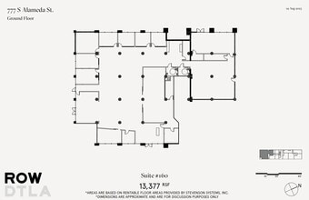 777 S Alameda St, Los Angeles, CA for lease Floor Plan- Image 1 of 1