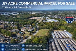 More details for 226 Feaster Rd, Greenville, SC - Land for Sale