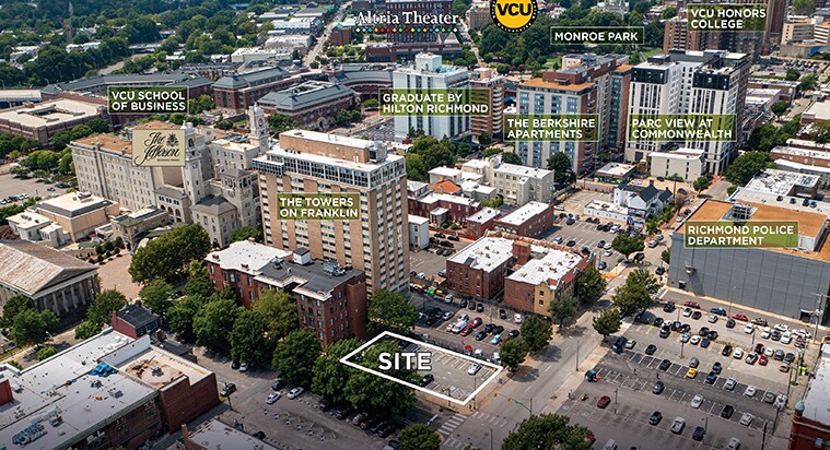 101 W Grace St, Richmond, VA à vendre - Photo du bâtiment - Image 2 de 2