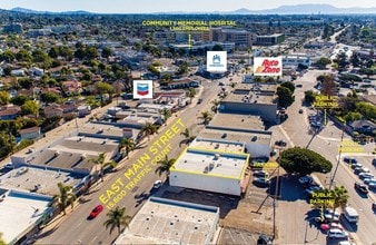 2494-2498 E Main St, Ventura, CA - AERIAL map view - Image1