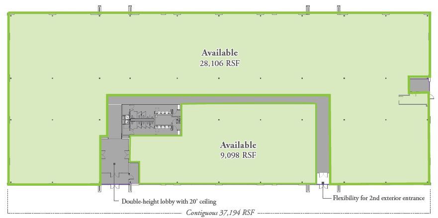 12100 Corporate Pky, Mequon, WI for lease - Floor Plan - Image 3 of 5