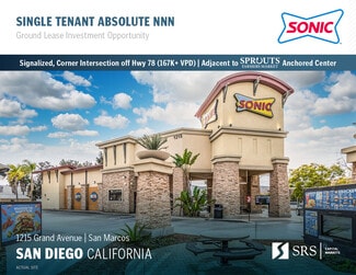 More details for 1215 Grand Ave, San Marcos, CA - Retail for Sale