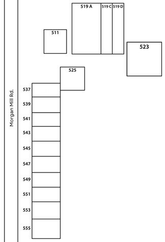 Plus de détails pour 511-555 Morgan Mill Rd, Monroe, NC - Bureau/Commerce de détail, Commerce de détail à louer