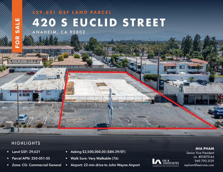 420 S Euclid St, Anaheim, CA à vendre - Photo du bâtiment - Image 2 de 2