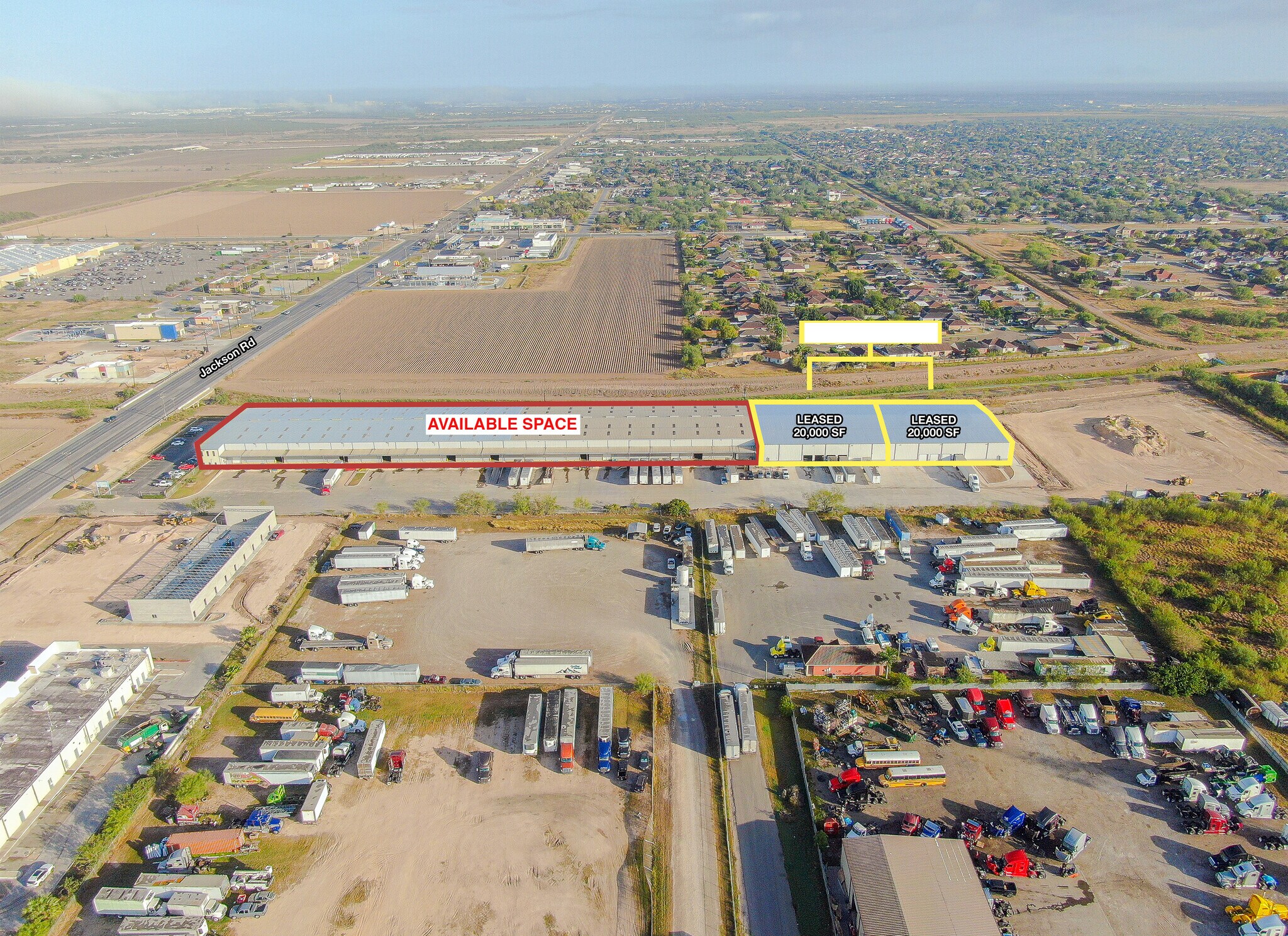 7801 S Jackson Rd, Pharr, TX à louer Photo du bâtiment- Image 1 de 3