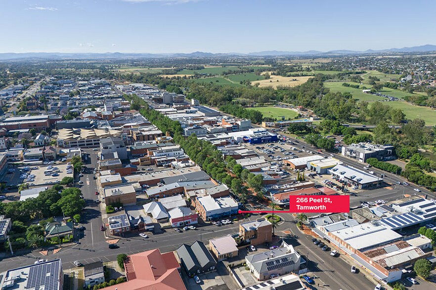 266-272 Peel St, Tamworth for lease - Aerial - Image 3 of 3