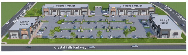 Plus de détails pour 1641 Highland Falls Dr, Leander, TX - Commerce de détail à vendre