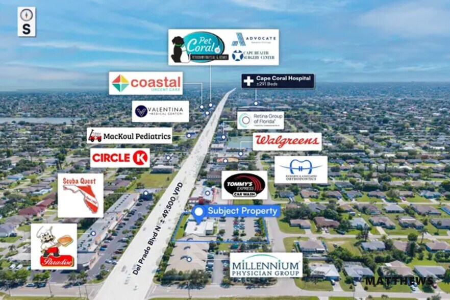 112 Del Prado Blvd, Cape Coral, FL à vendre - Photo du bâtiment - Image 3 de 3