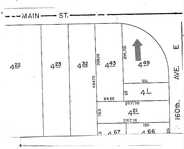 6008 160th Ave E, Sumner, WA for lease - Plat Map - Image 3 of 5