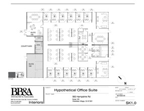 950 Hampshire Rd, Westlake Village, CA à louer Plan de site- Image 1 de 1