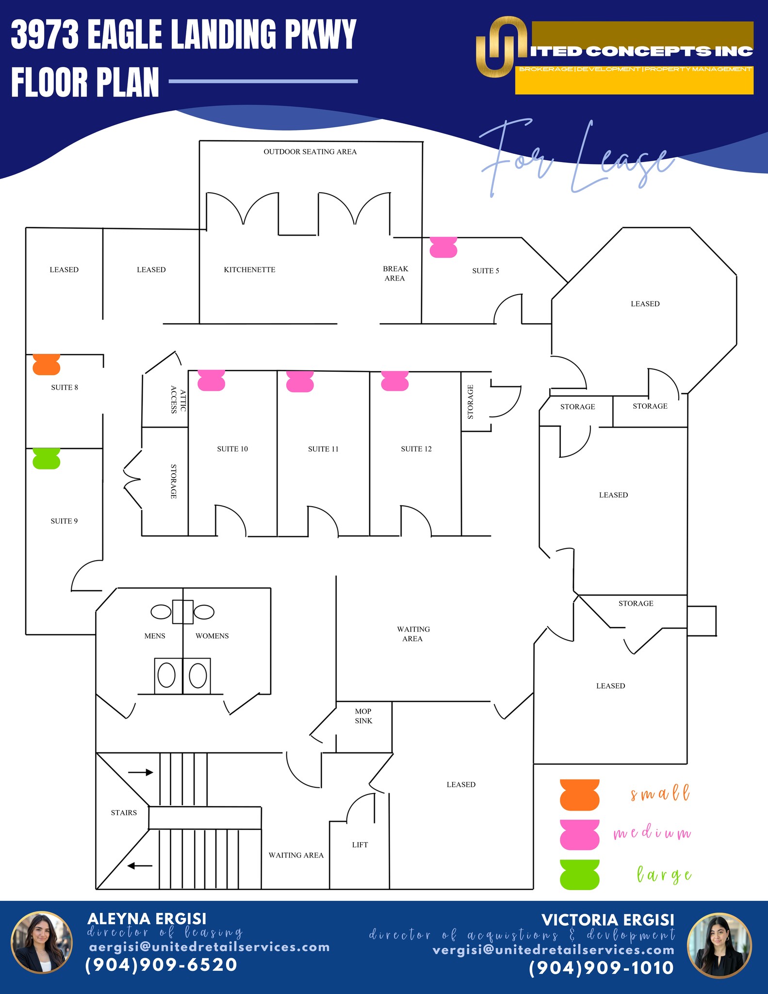 3973 Eagle Landing Pky, Orange Park, FL à louer Plan de site- Image 1 de 35