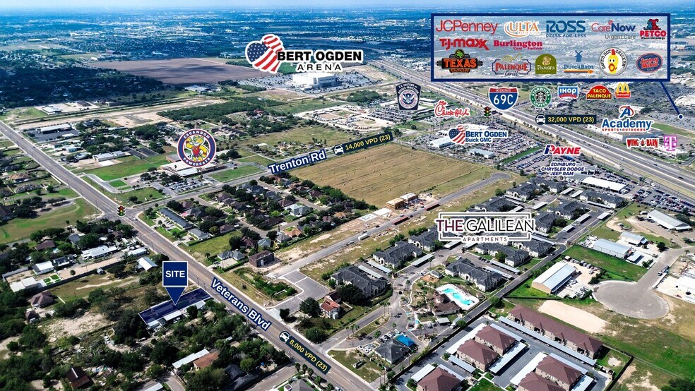 4016 S Veterans Blvd, Edinburg, TX à louer - Photo principale - Image 1 de 14