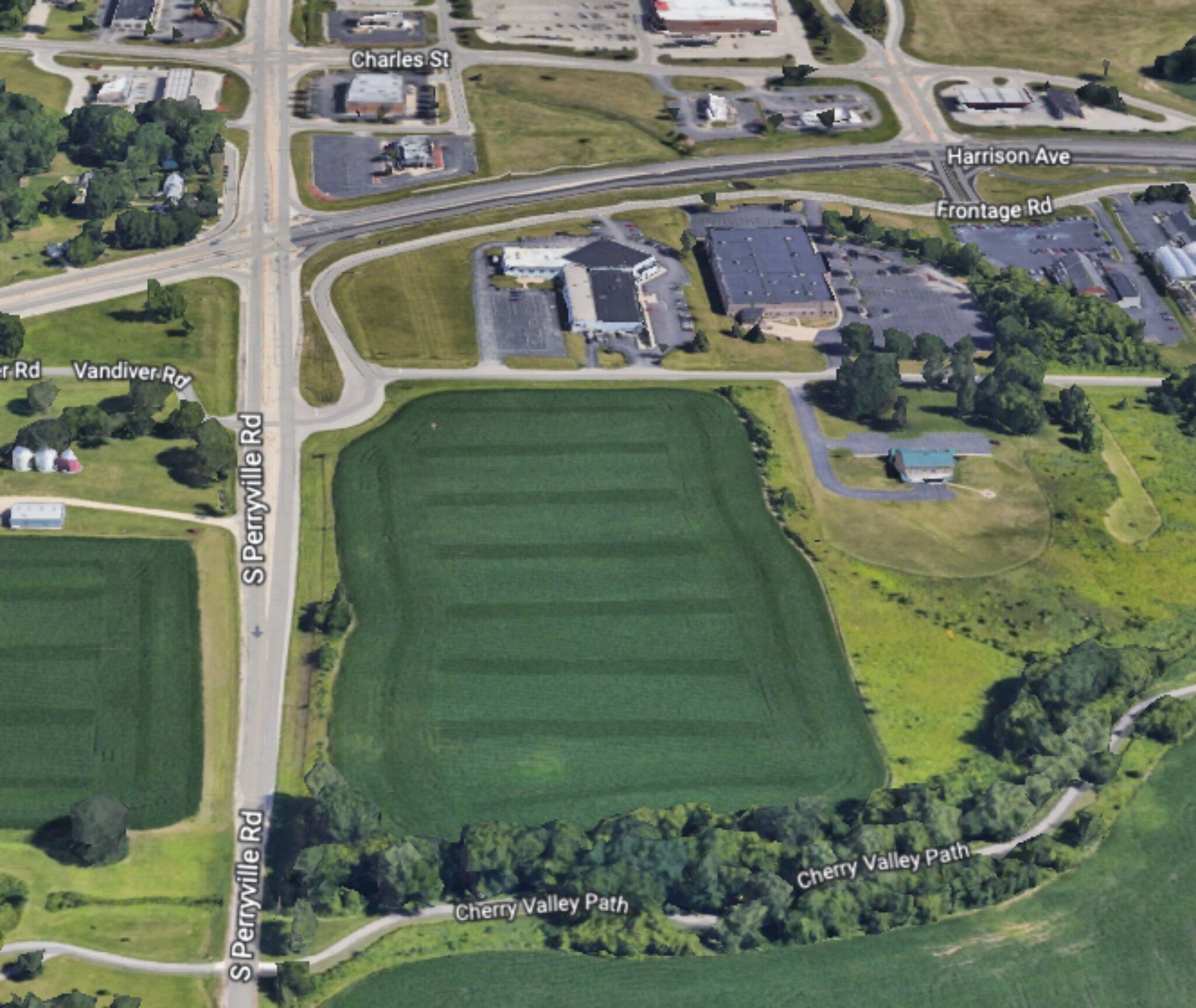 70XX Vandiver Rd., Rockford, IL for sale Aerial- Image 1 of 4