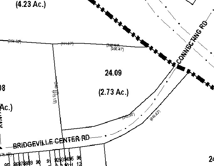 Bridgeville Center Rd, Bridgeville, DE à louer - Plan cadastral - Image 2 de 2