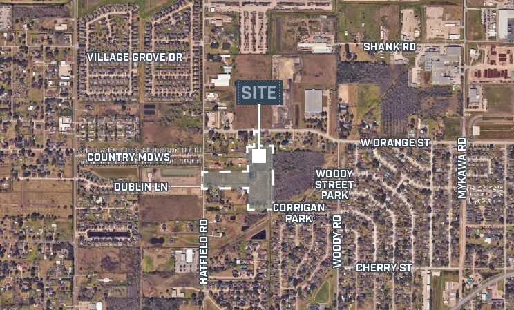 W Orange St & Hatfield Rd st, Pearland, TX à vendre Photo du bâtiment- Image 1 de 4
