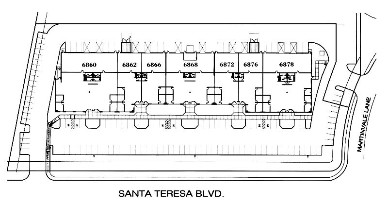 6860-6878 Santa Teresa Blvd, San Jose, CA à vendre - Autre - Image 1 de 1