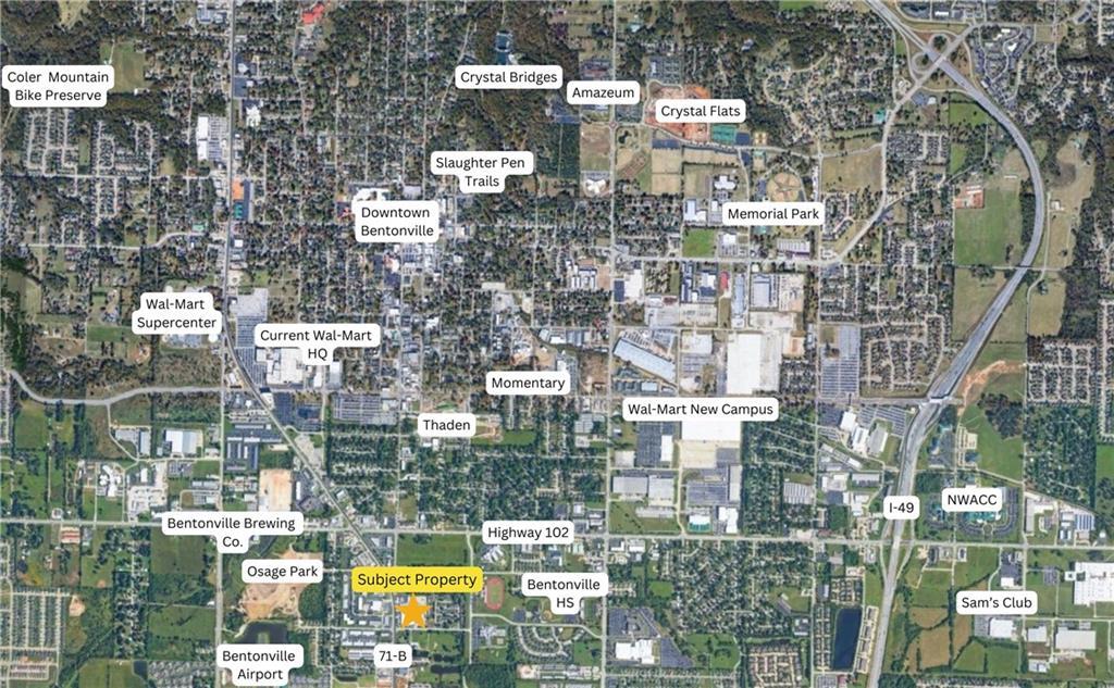 1705 S Walton Blvd, Bentonville, AR à vendre Photo du bâtiment- Image 1 de 54