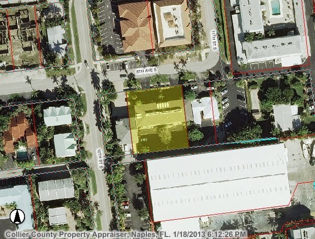 1020 8th Ave S, Naples, FL à louer - Plan cadastral - Image 2 de 9