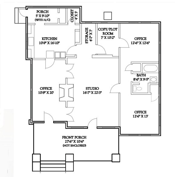 138 W Jessup Ave, Longwood, FL à vendre - Plan d’étage - Image 3 de 4