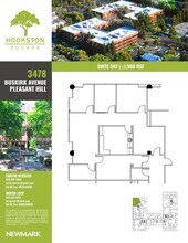 3478 Buskirk Ave, Pleasant Hill, CA à louer Plan d’étage- Image 1 de 2