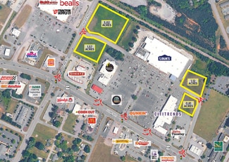 Plus de détails pour 1558 Julian R Allsbrook Highway, Roanoke Rapids, NC - Terrain à vendre