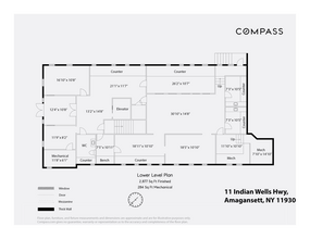 11 Indian Wells Hwy, Amagansett, NY à louer Plan d  tage- Image 1 de 1