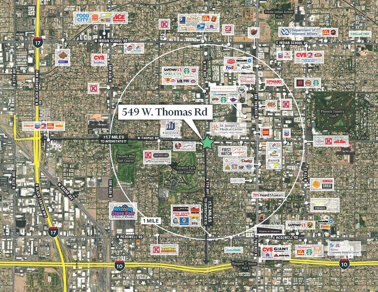 549 W Thomas Rd, Phoenix, AZ à louer - Photo du bâtiment - Image 2 de 4