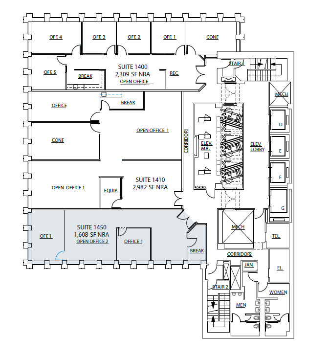 456 Montgomery St, San Francisco, CA for lease Floor Plan- Image 1 of 1