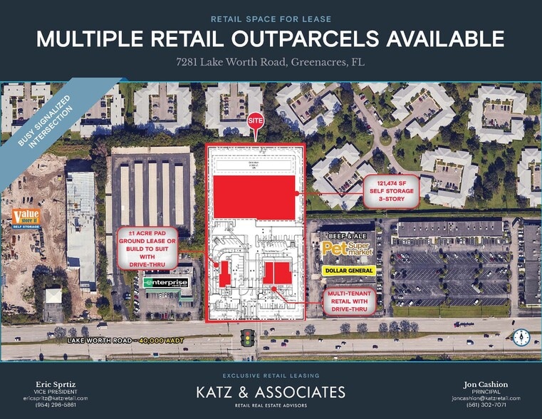 7281 Lake Worth Rd, Greenacres, FL for lease - Primary Photo - Image 1 of 3