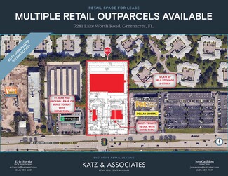 Plus de détails pour 7281 Lake Worth Rd, Greenacres, FL - Vente au détail à louer