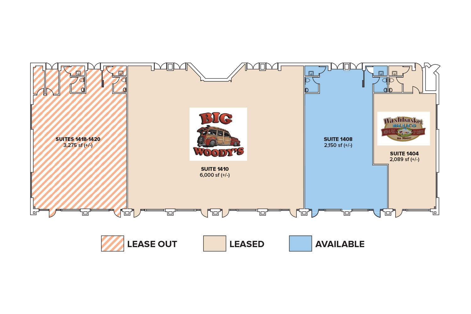 1300-1320 Hanover Ave, Allentown, PA for lease Floor Plan- Image 1 of 1