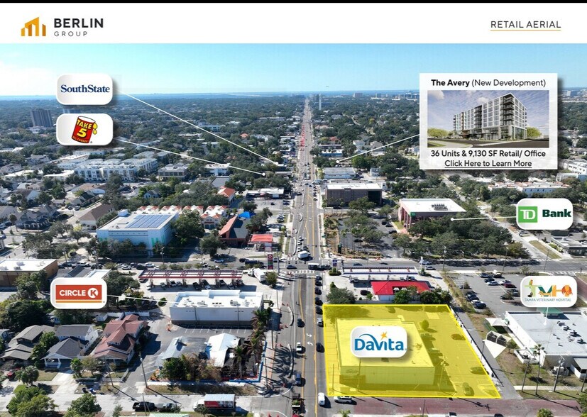 2205 W Kennedy Blvd, Tampa, FL à vendre - Photo du bâtiment - Image 3 de 5