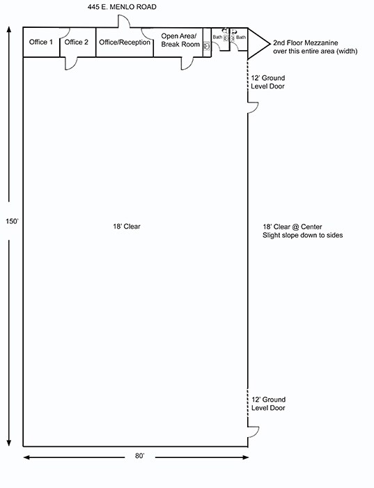 445 E Menlo Ave, Hemet, CA for sale Floor Plan- Image 1 of 3