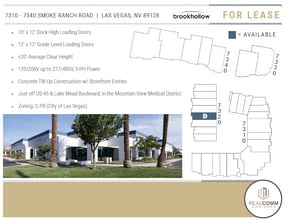 7310 Smoke Ranch Rd, Las Vegas, NV for lease Site Plan- Image 2 of 4