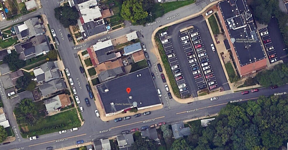 1857 W Walnut St, Allentown, PA à vendre - Aérien - Image 2 de 6