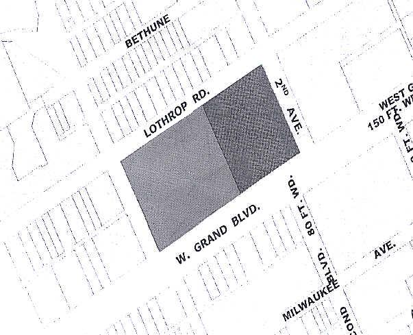 3011 W Grand Blvd, Detroit, MI à louer - Plan cadastral - Image 2 de 26