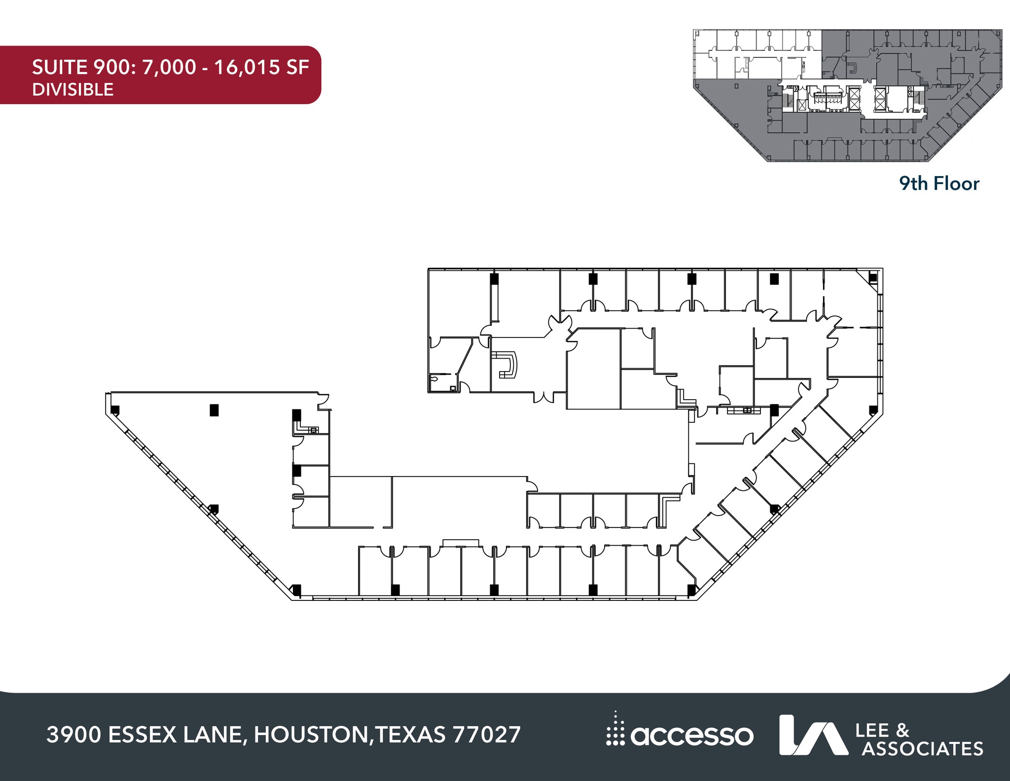 3900 Essex Ln, Houston, TX for lease Floor Plan- Image 1 of 1