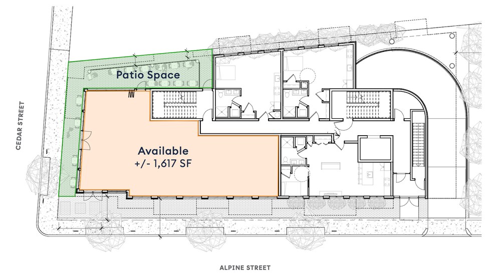 2-4 Alpine St, Somerville, MA à louer - Plan d’étage - Image 3 de 4