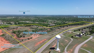 U.S. Hwy 62, Blanchard, OK - AERIAL  map view - Image1