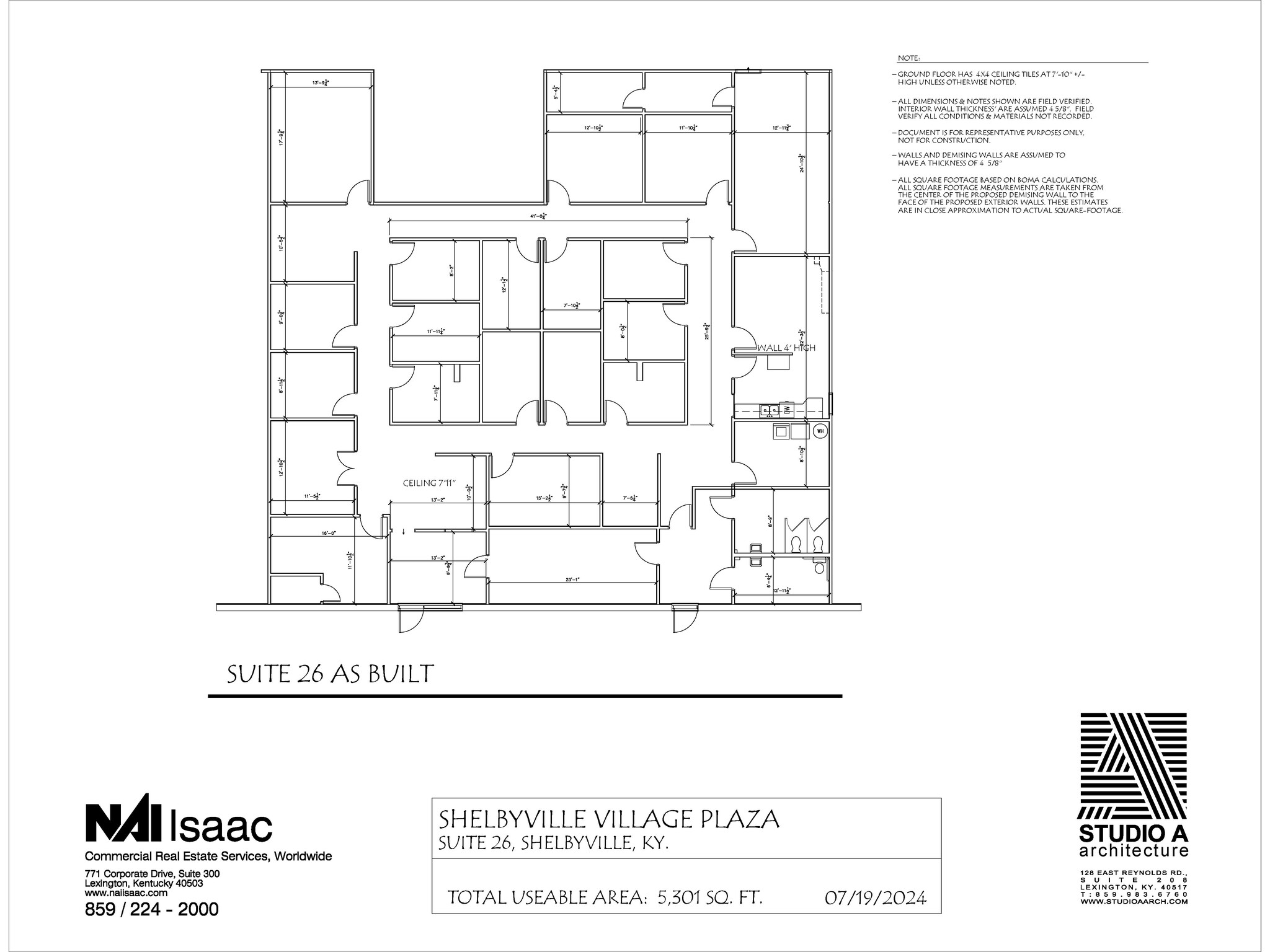 11-26 Village Plaza Dr, Shelbyville, KY à louer Plan d’étage- Image 1 de 1